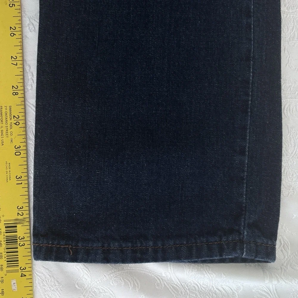 Levis‎ 514 Straight Fit Mens Jeans Dark Wash Indigo Blue W32 L34 Denim Pants